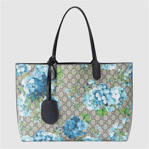 blue gucci purse|gucci purse blue flowers.